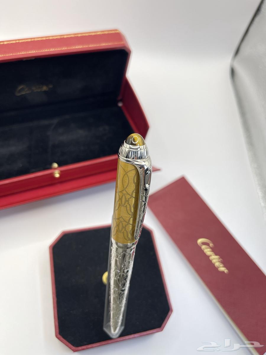 Authentic Cartier Rooster Tiger Eye Pen64059301973377111