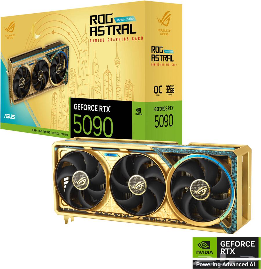 RTX 5090 ASUS ASTRAL DHAHAB EDTION64062129980674110