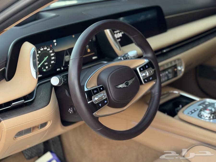 جنسس G90 2023 رويال عداد 8 الاف على الضمان64335124012546114