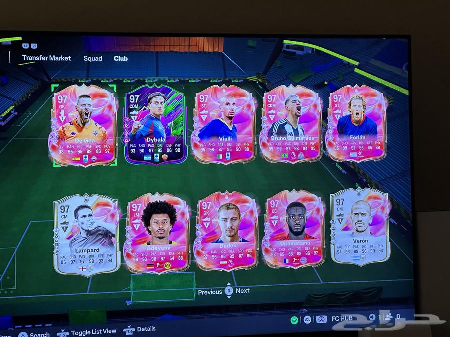FIFA 25 Roster64061249700355114