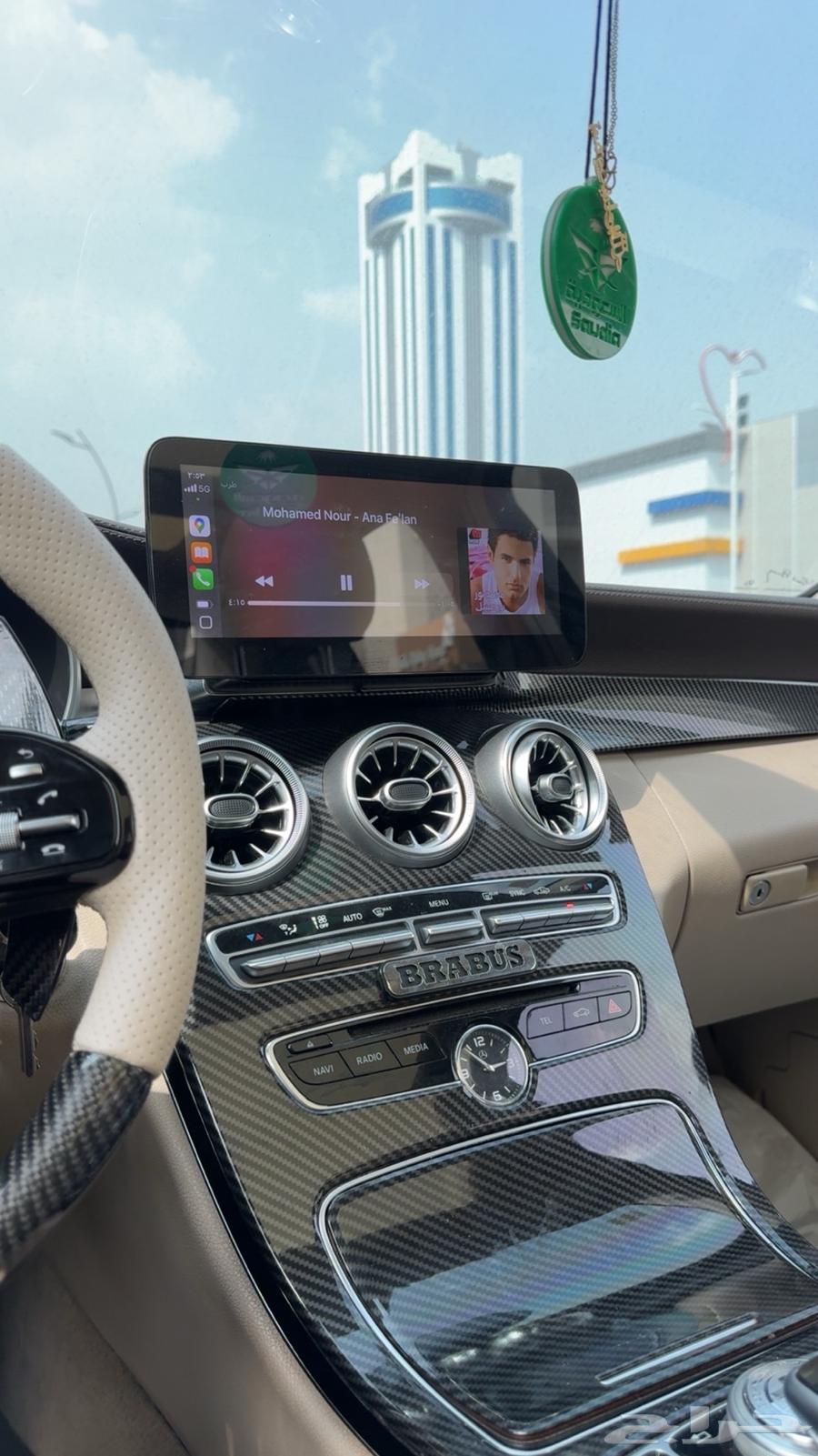 مرسيدس C200 W205 محولBrabus700 تعديل اصلي64338257137409113