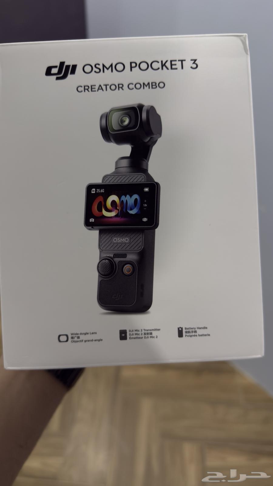 للبيع DJI Osmo Pocket 3 Creator Combo   شبه جديدة64096794233603111