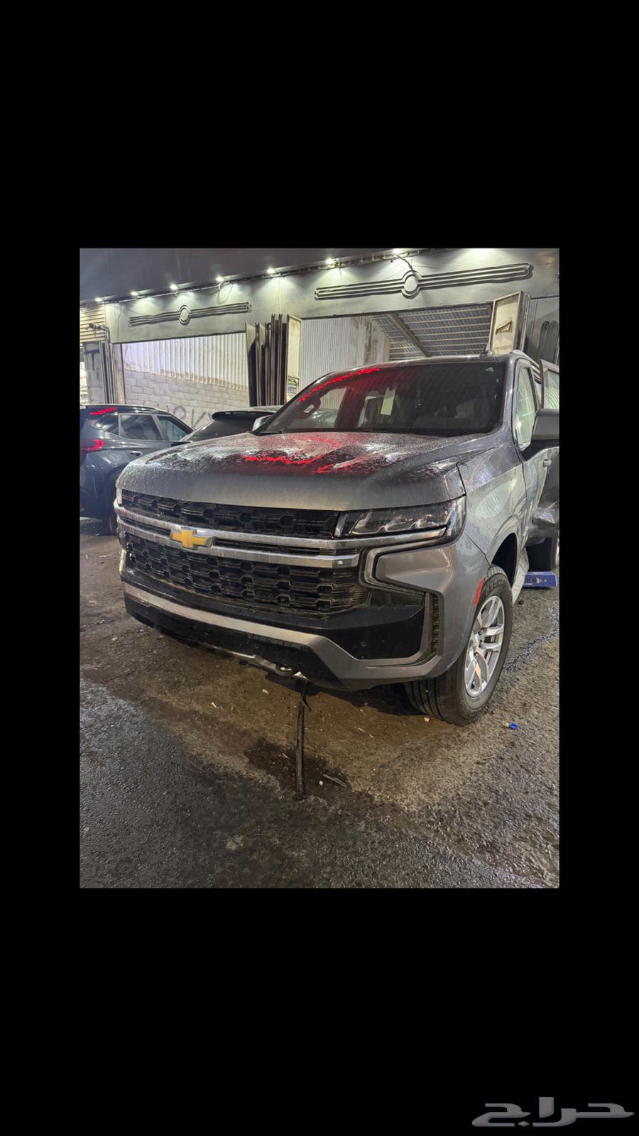 Tahou 2021 damaged odometer 94 first accident first owner64340931825665113