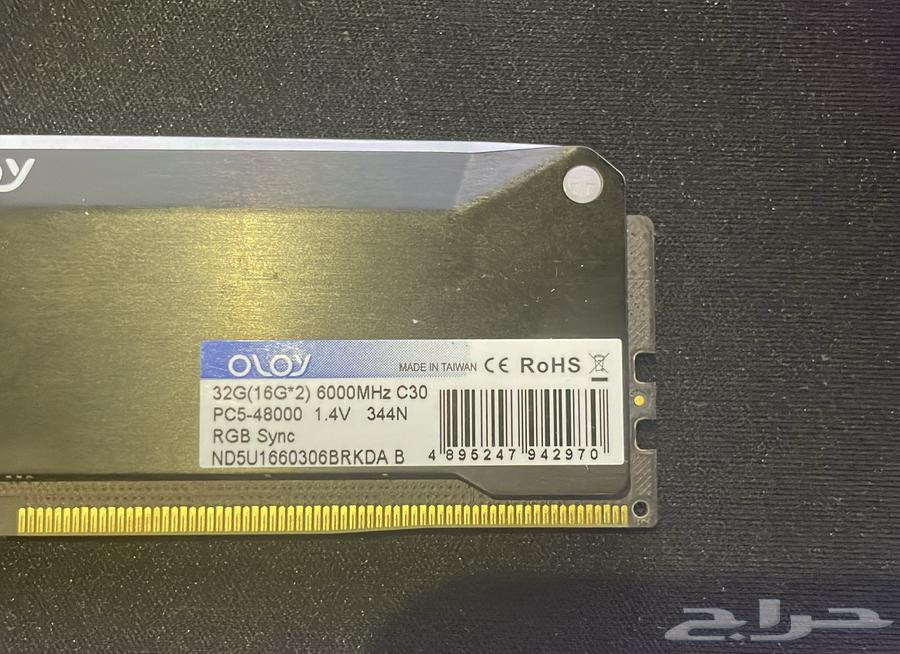 OLOy DDR5 16GB RGB 6000MHz CL30 RAM for Sale64096784465795112