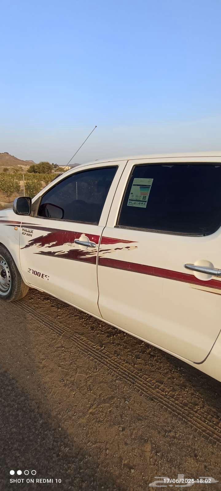 هايلوكس 2008 نضيف موتر منوه المستخدم شد بلد بدي شرط مكينه64344986859267112