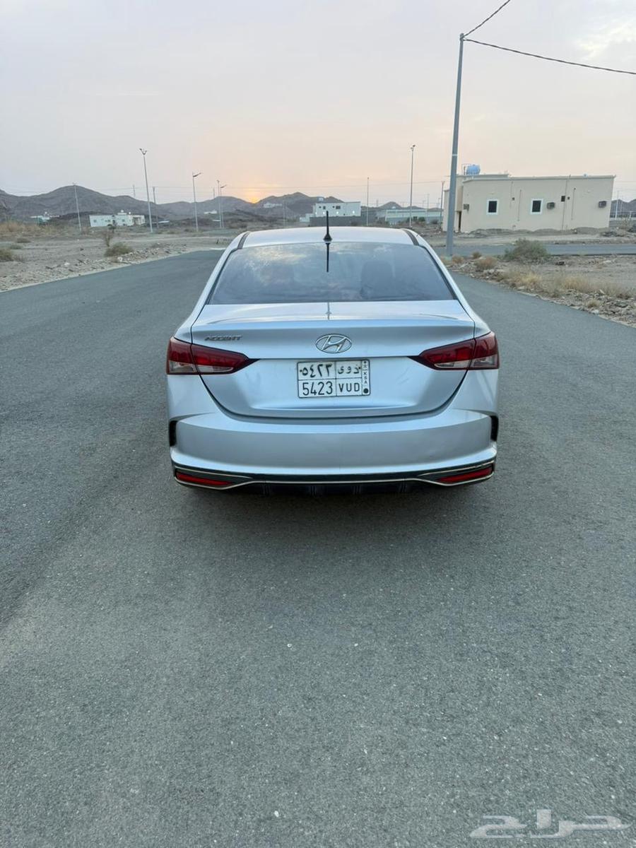 اكسنت مديل 2021 موتر نضيف شرط فيه تعديل في باب السواق تعديل64344063864322112