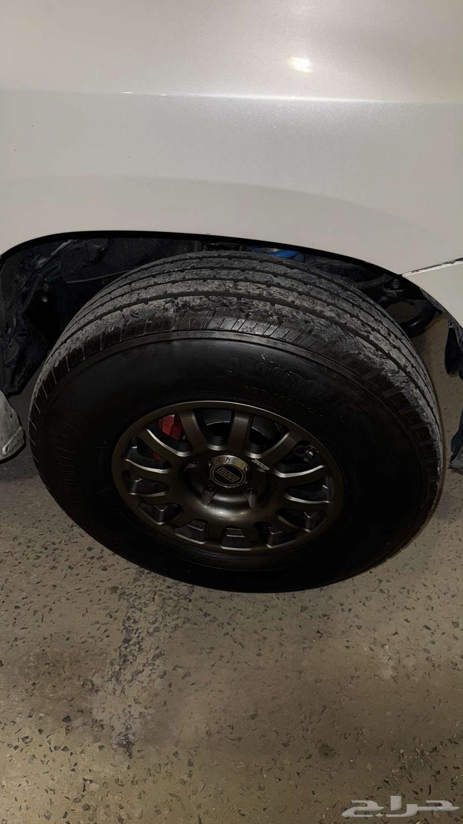 جنوط برايد رالي داكار مقاس17 أصلية خمس صواميل وشواهين من 4x464357394196995110