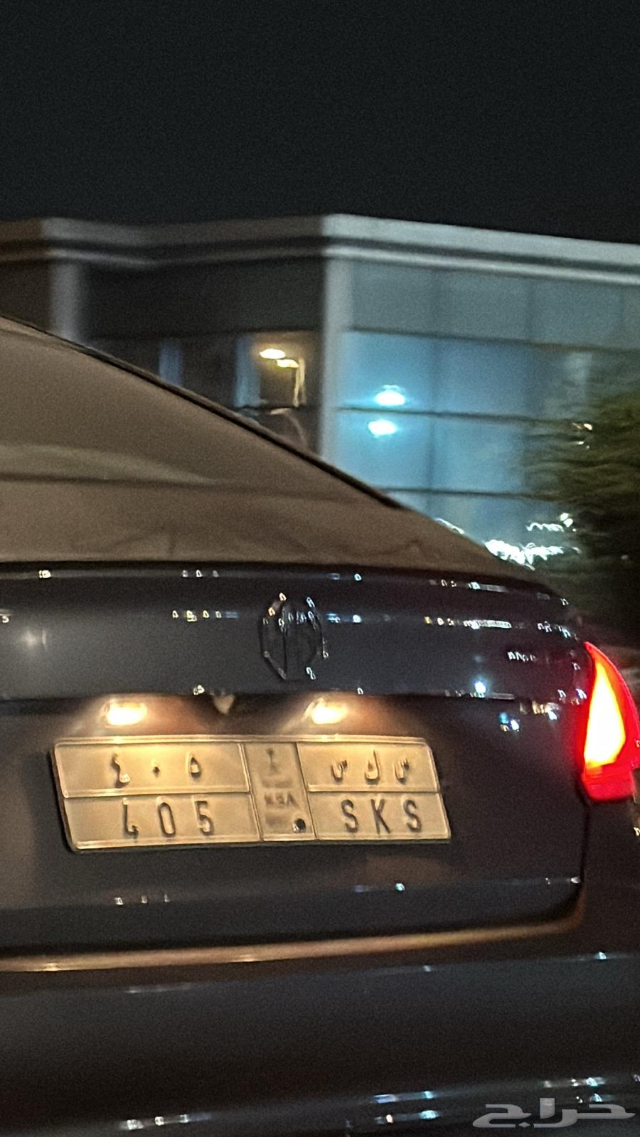 Triple-digit CSC license plate with harmonious numbers64357586144387110