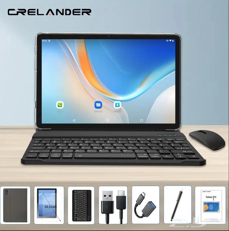 جهاز لوحي ايباد مع لوحة مفاتيح وقلم وماوس64117890446723110
