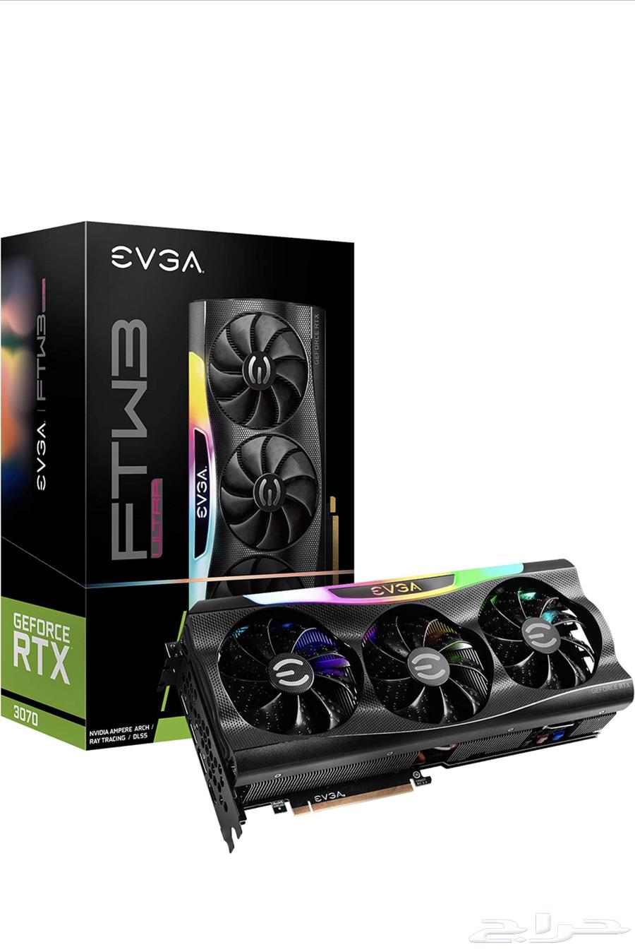 كرت شاشة 3070 EVGA64120020911107110