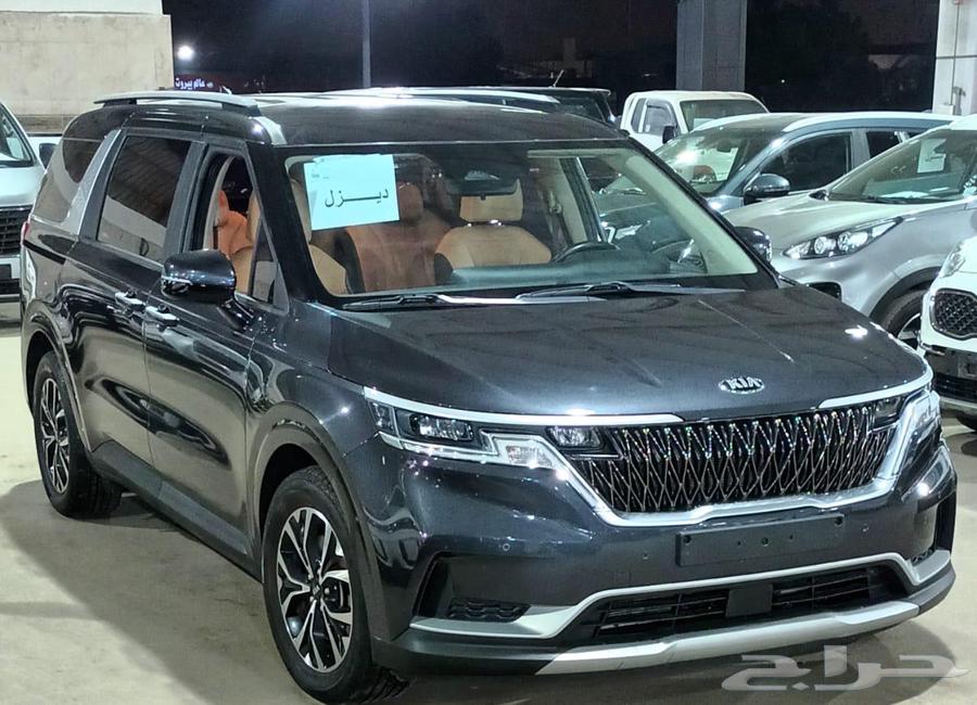 كيا كارنيفال رصاصى 2021 ديزل بطاقة جمركية وارد كوريا64353854481538112
