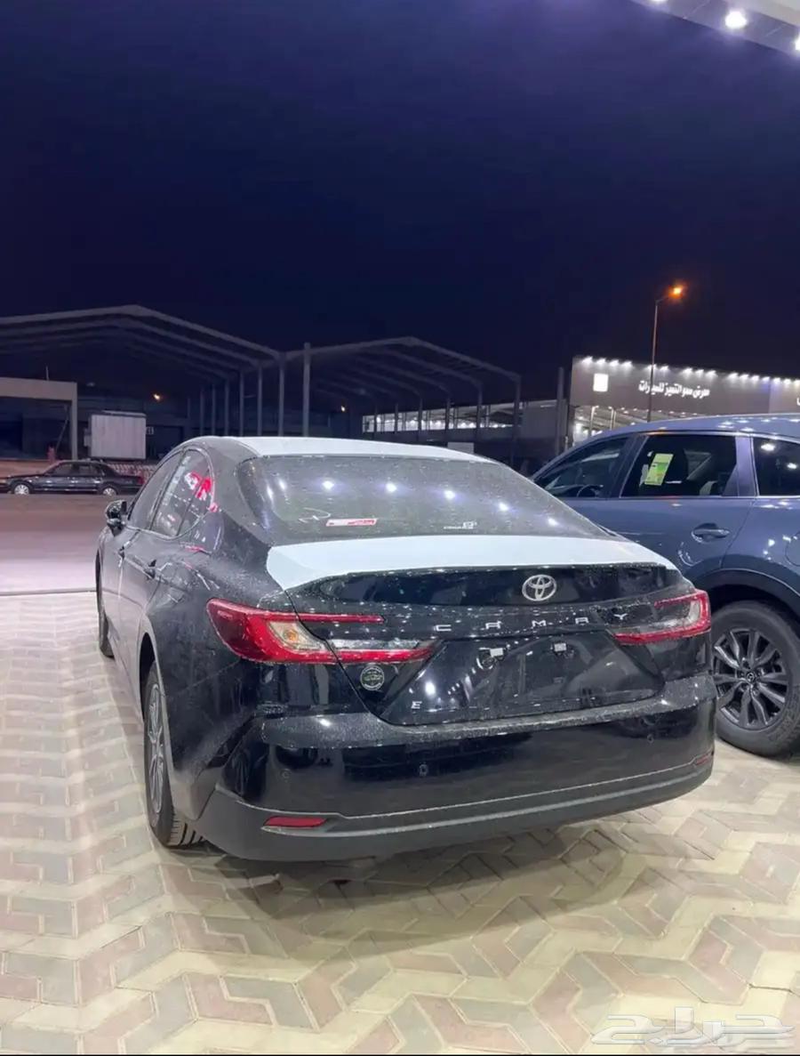 تويوتا كامري 2025 ستاندر سعودي اصفار صادر لوحات64349623973634114