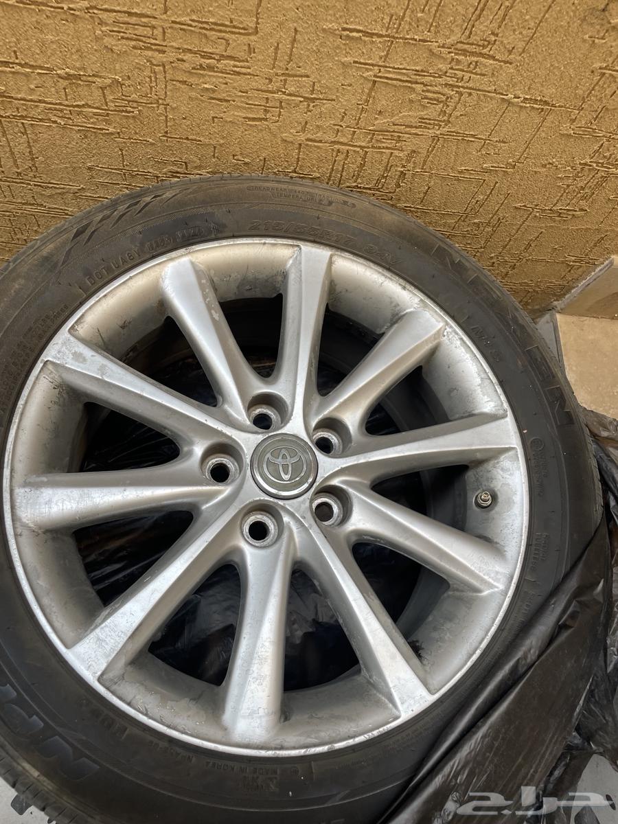 Rims with tires from 2007 to 201164353957222019111