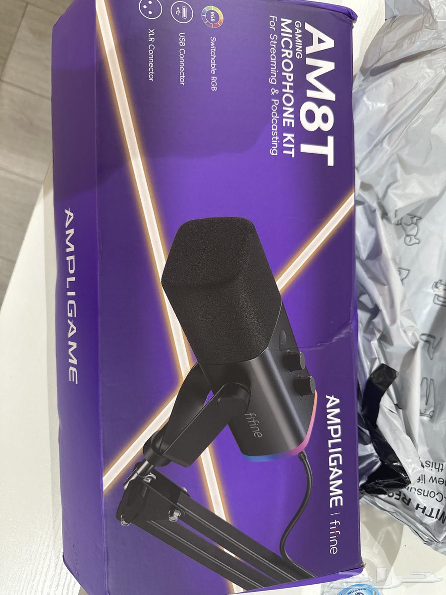 Fifine AM8 Microphone and Black Stand, Complete New Package Unused64118257540226111