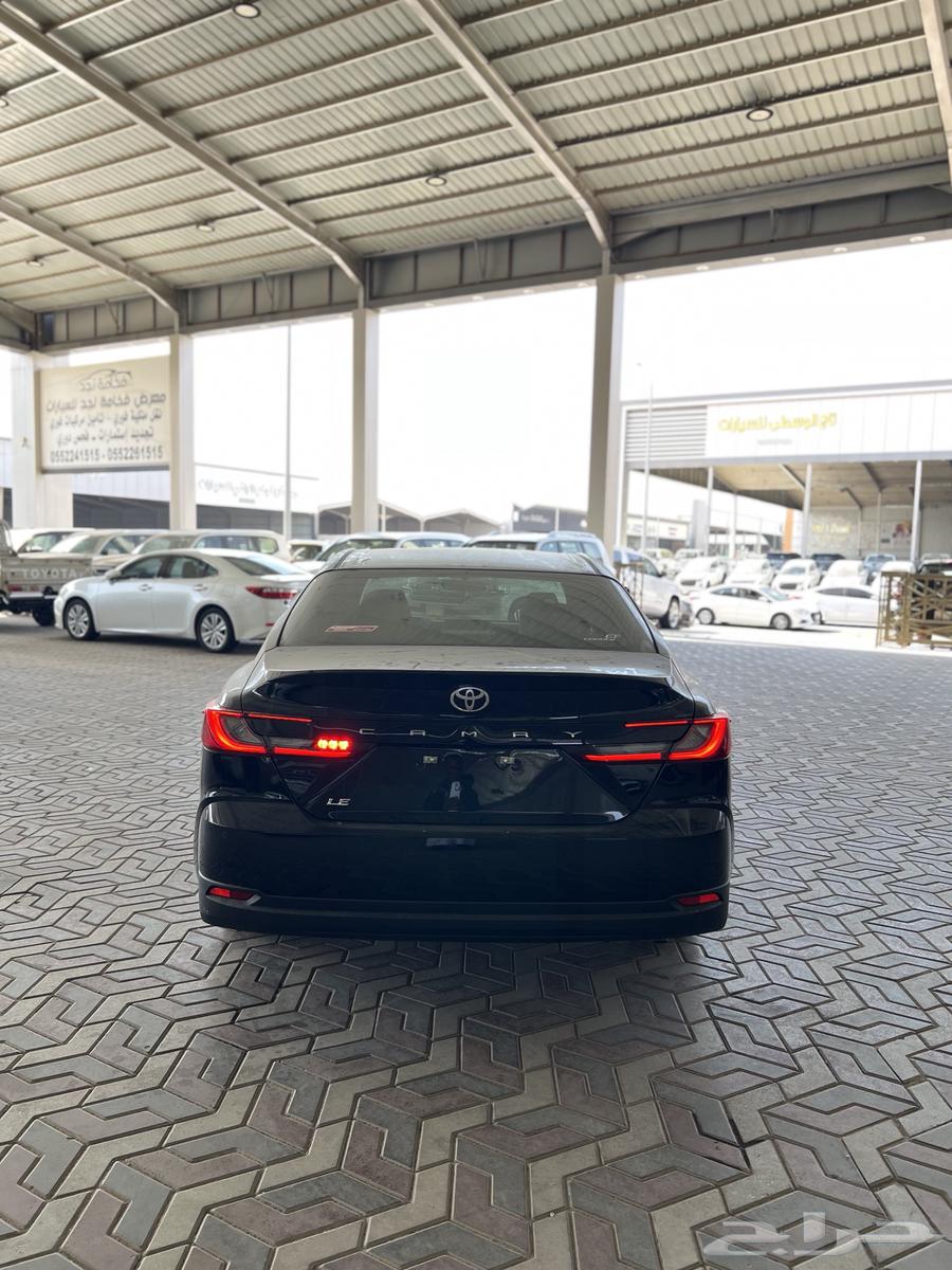 تويوتا كامري 2025   LE سعودي اصفار صادر لوحات64349726711683113