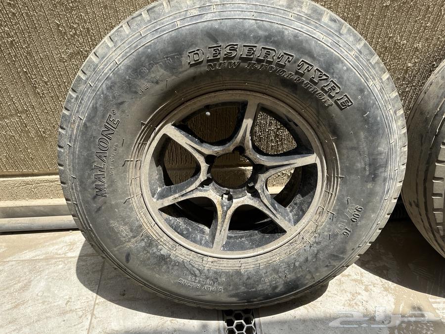 جنوط باترول استراليه نظيفه مع كفرات بالون عريض64357629702401110