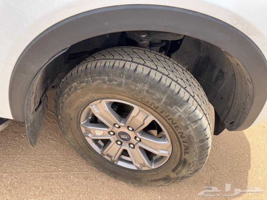 جنوط مع كفرات فورد رينجر مقاس 17موديل 202364350928542851110