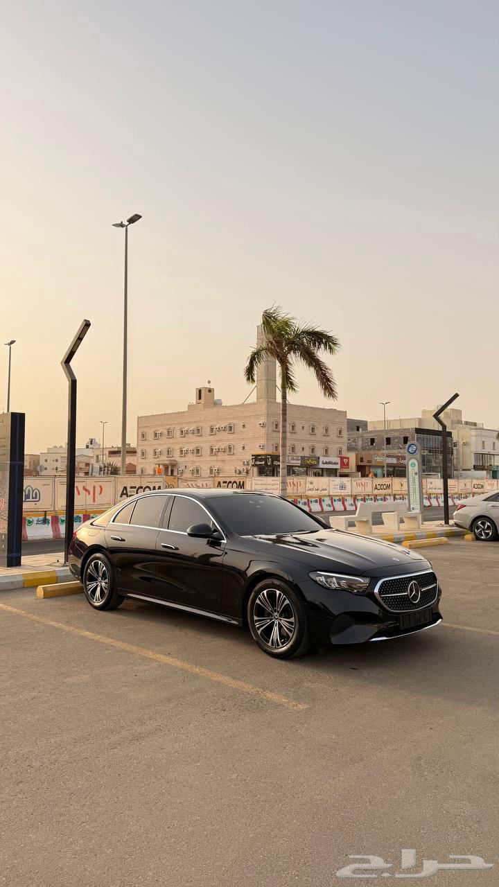 مرسيدس E200 2025 جديده شبه اصفار64356660620931111