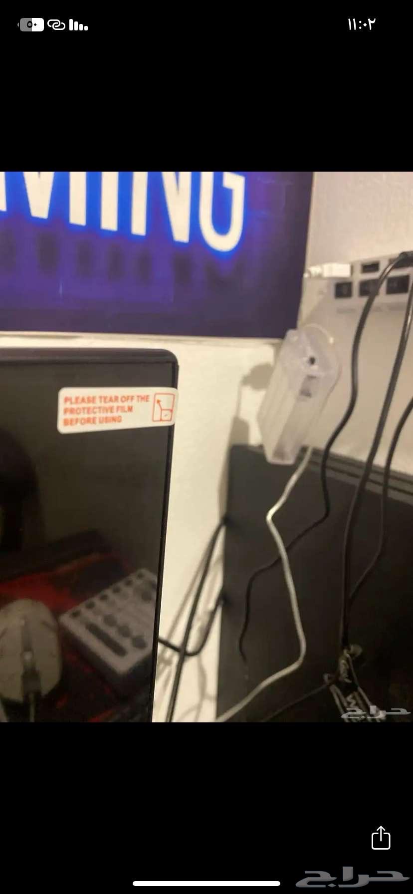 Gaming curved monitor for sale with external microphone64120112988801111