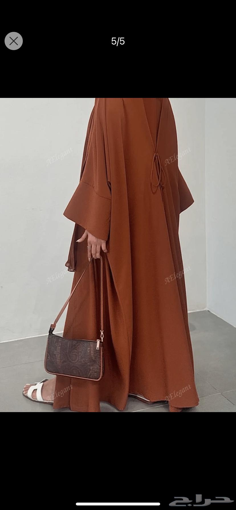 عبايات مستعملة ملونة مصممة64100766223363113