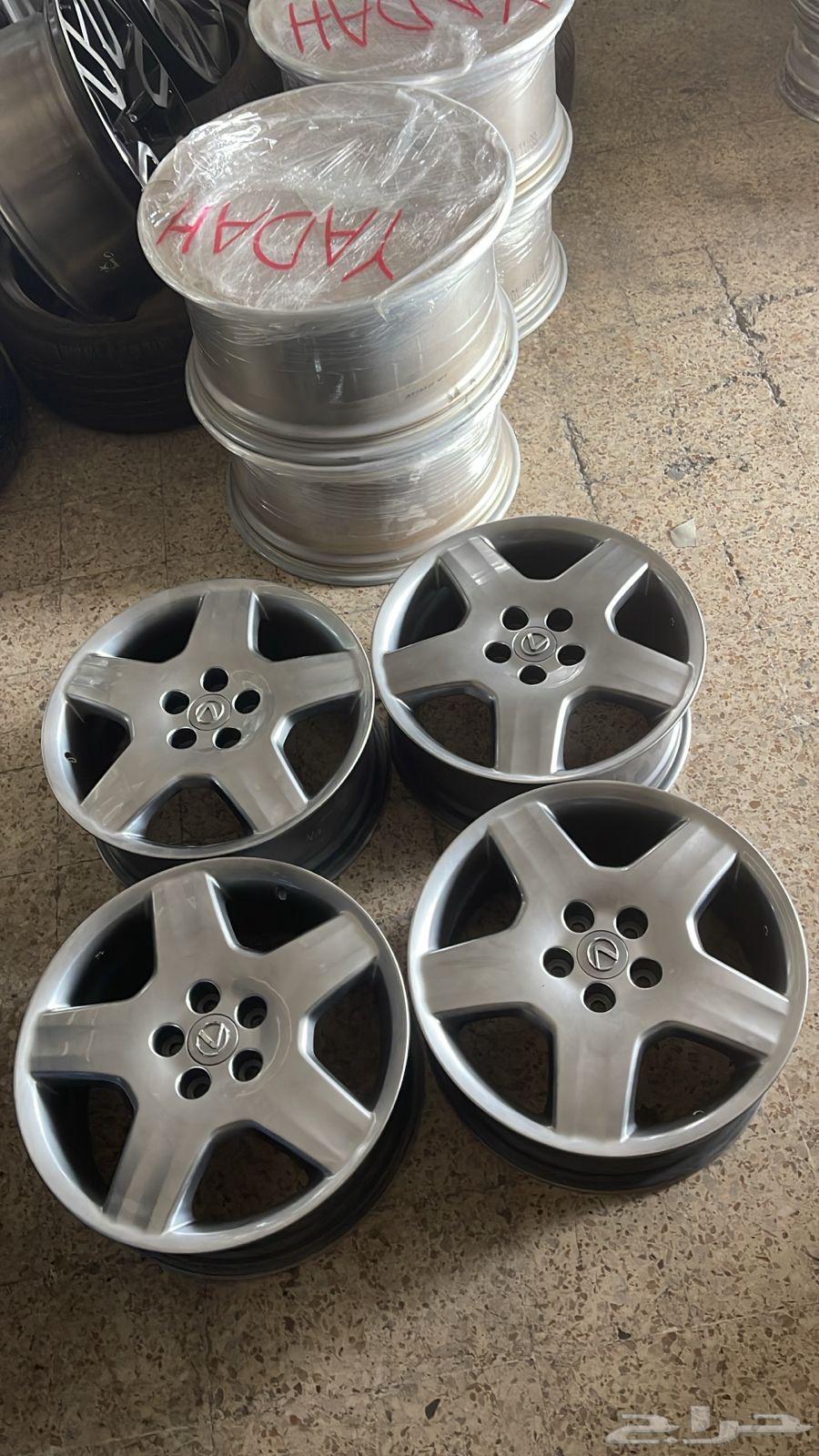 توفير جنوط لكزس 430 لون وكالة (فاتح مكحل كروم)64356515019906111