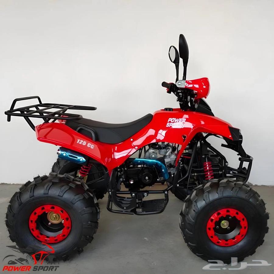 دباب 4 كفرات مقاس 125cc لون احمر64369454842881113