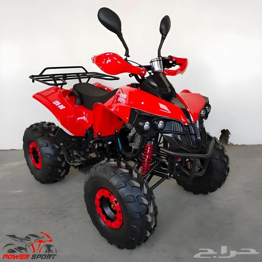 دباب 4 كفرات مقاس 125cc لون احمر64369454842881114
