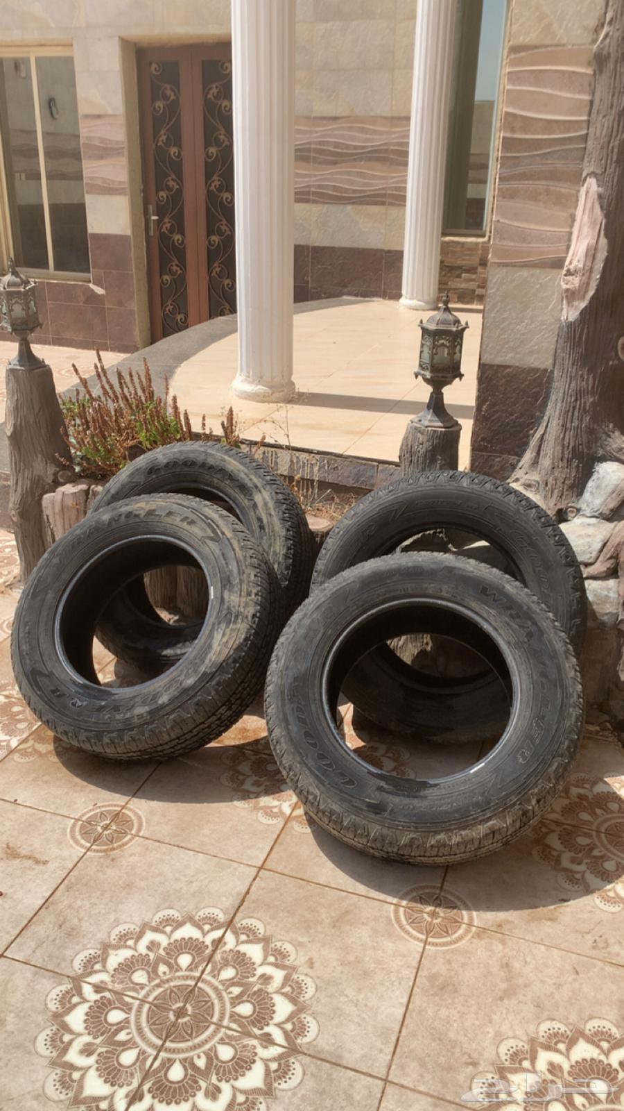 للبيع كفرات تاهو حقت الوكاله بحاله ممتازه جدا64365203287426110