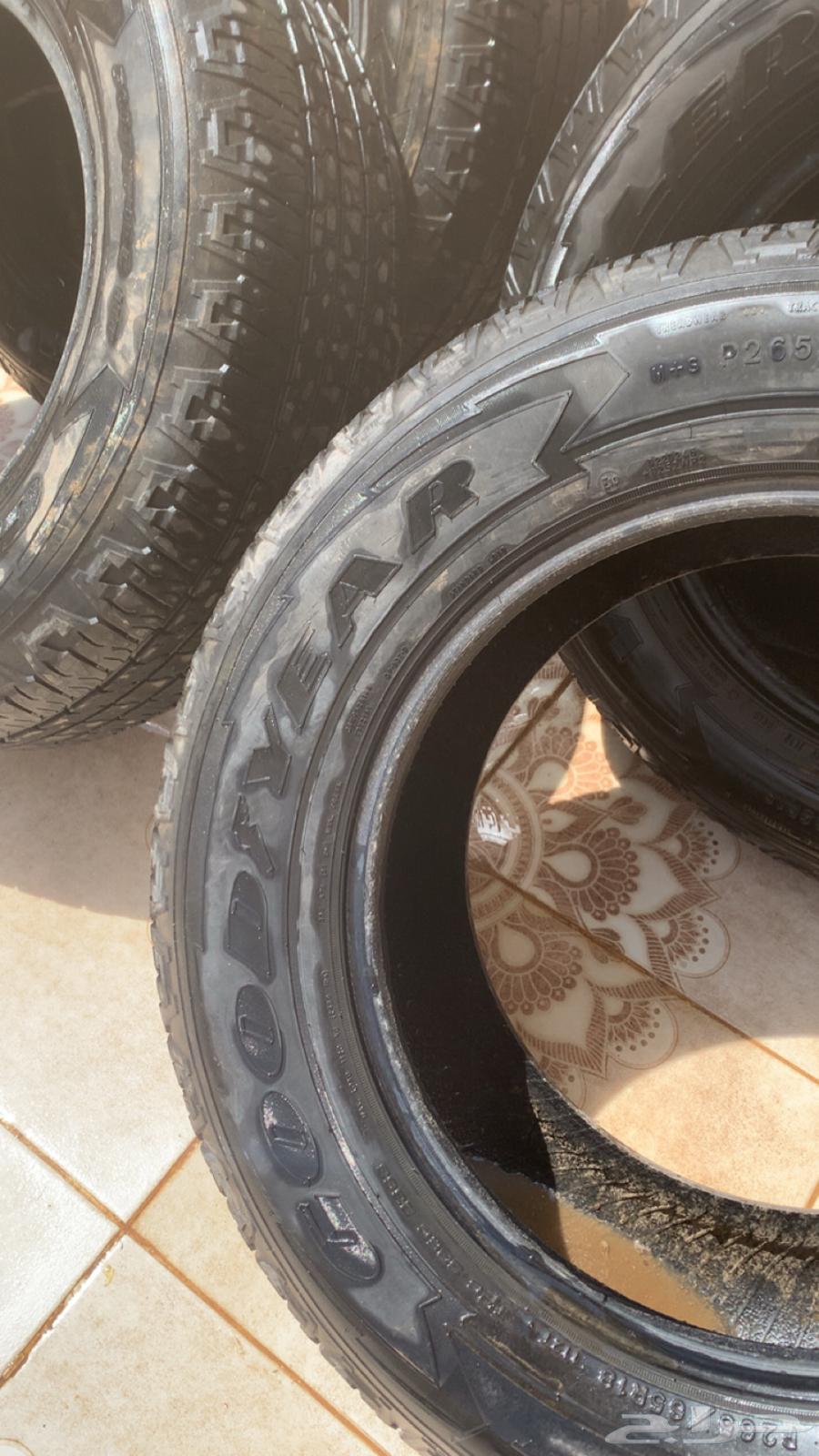 للبيع كفرات تاهو حقت الوكاله بحاله ممتازه جدا64365203287426113