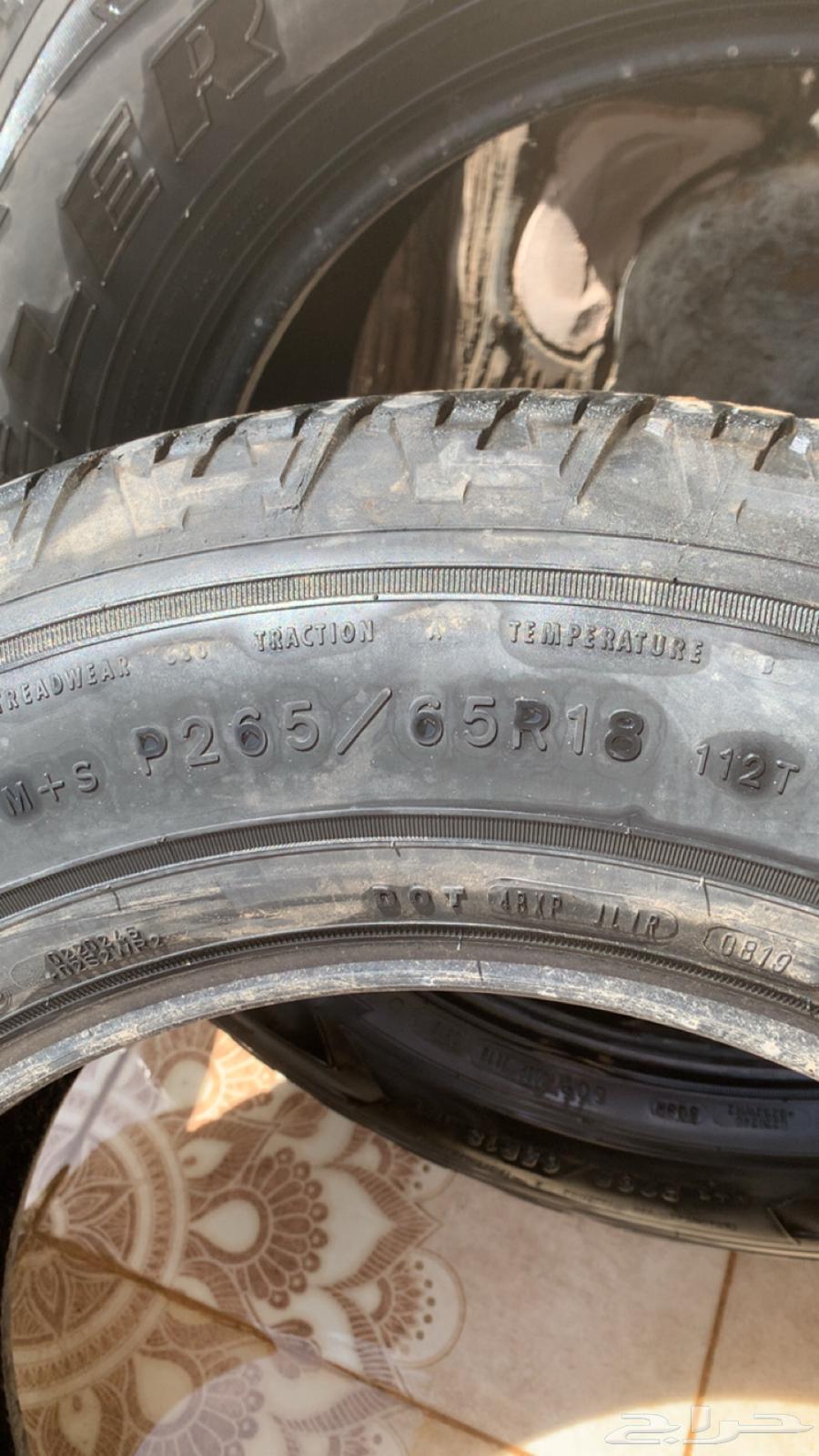 للبيع كفرات تاهو حقت الوكاله بحاله ممتازه جدا64365203287426111