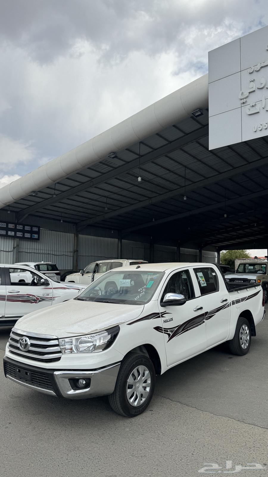 تويوتا هايلكس 2025 غمارتين بنزين بدون دبل سعودي بطاقة جمركية64364365114370112