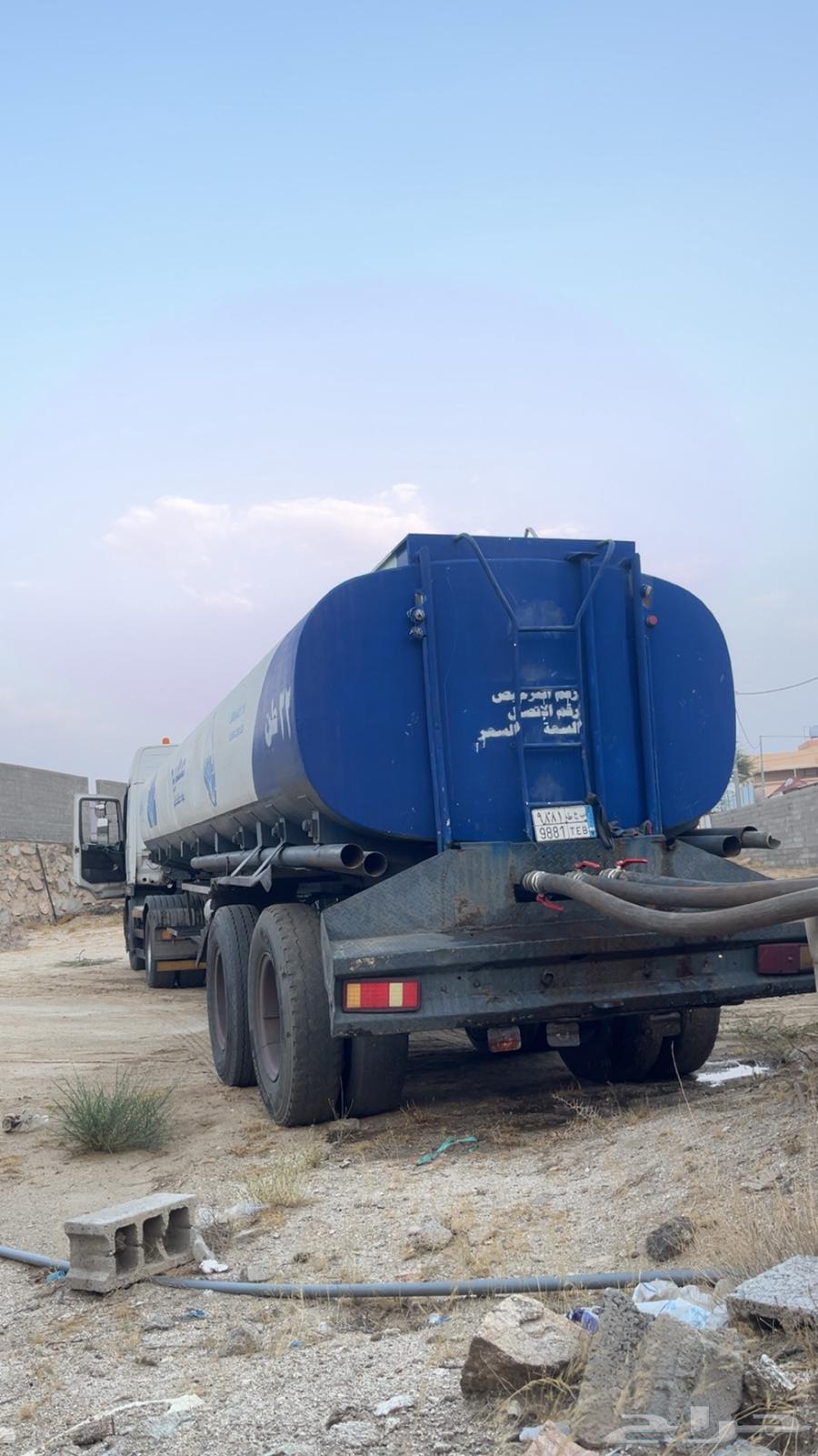 صهريج مياه 32طن تندحه الخميس64369454835330110