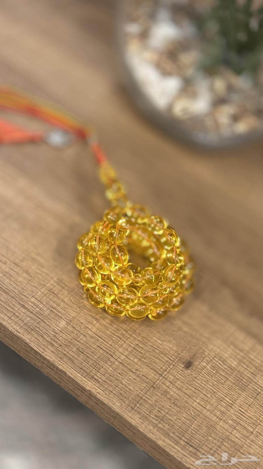 (Sold) Super Loco Sultan Transparent Amber Tasbih64141930176514111