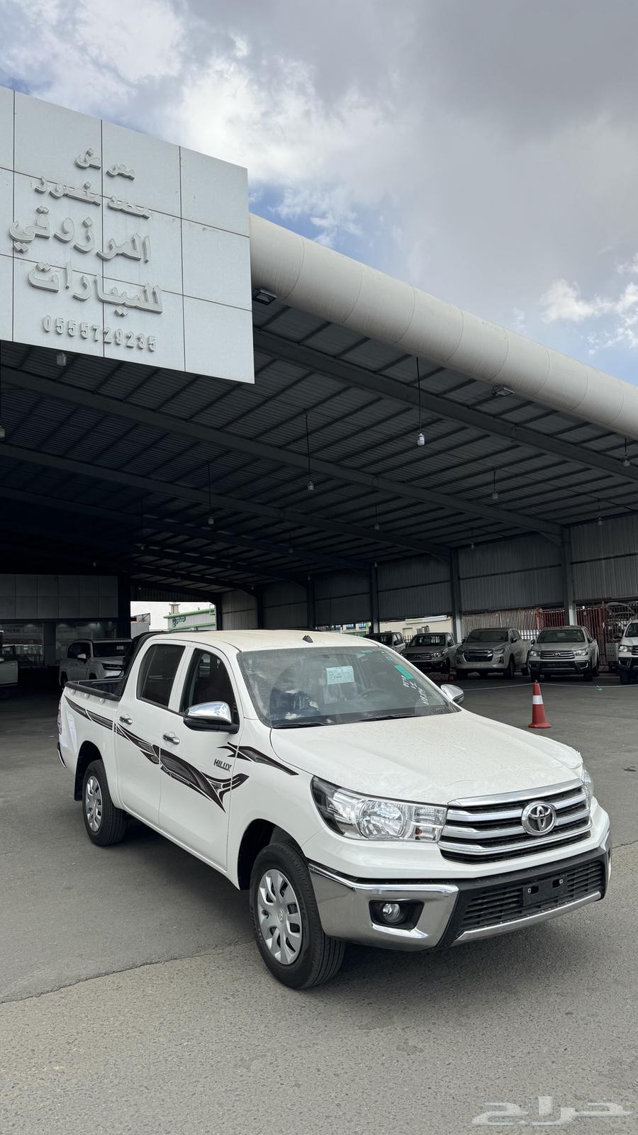 تويوتا هايلكس 2025 غمارتين بنزين بدون دبل سعودي بطاقة جمركية64364365114370110