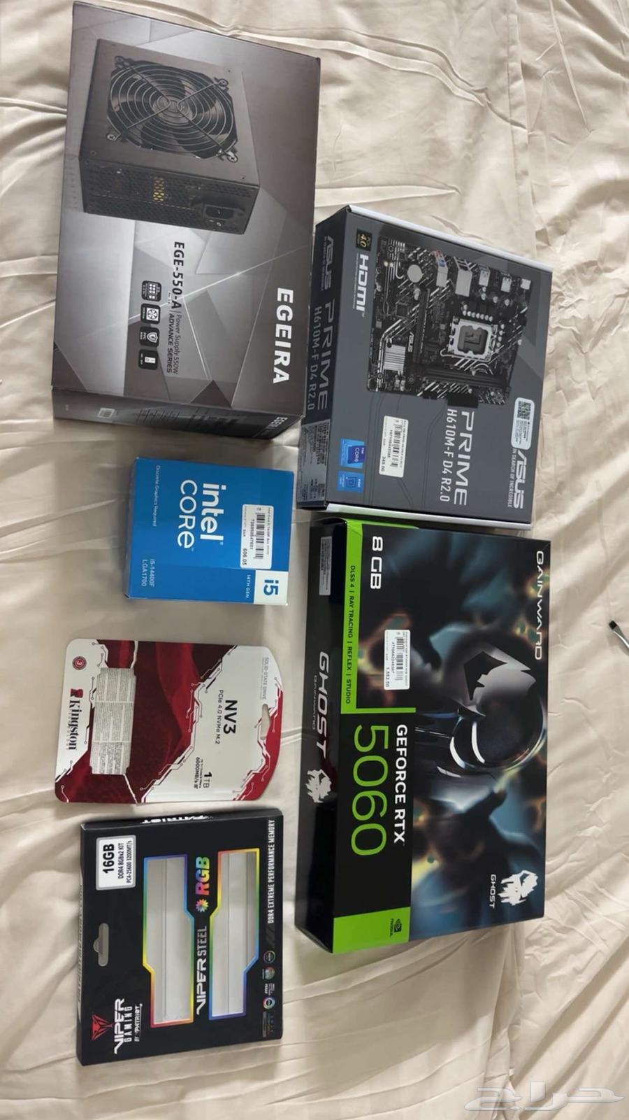 Pc gaming عالي الاداء RTX 506064141929398401110