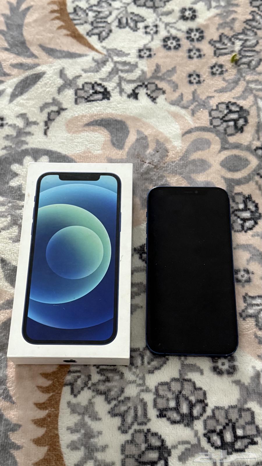 iPhone 12 in blue color, clean, not disassembled, no issues64141533319043112