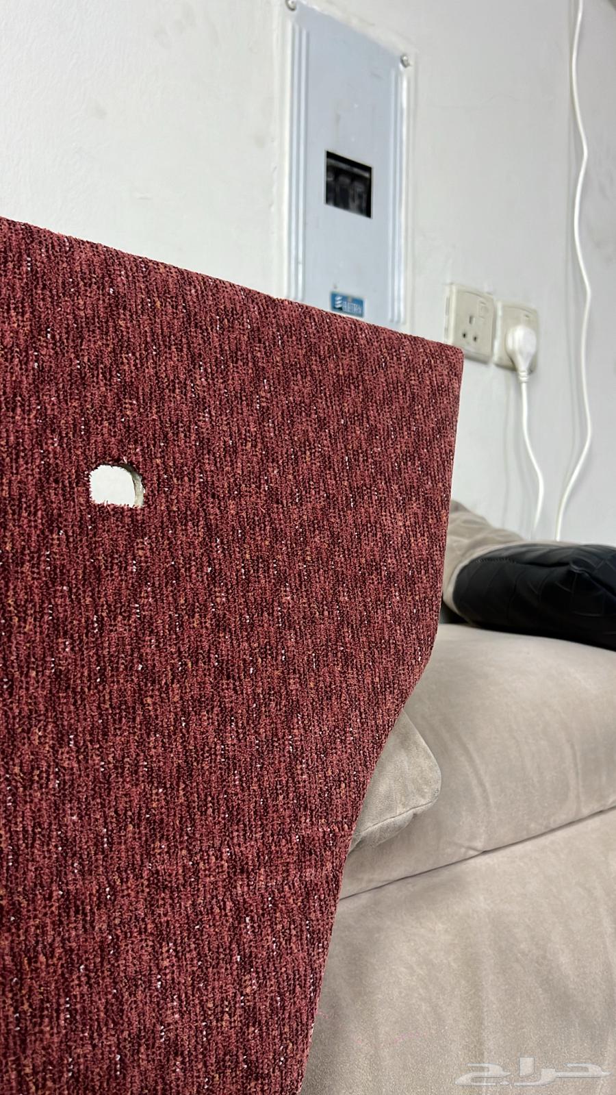 قماش عنابي مشجر 96 97 جديد64371263603329113