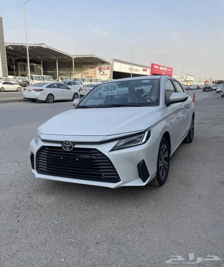 تويوتا يارس Y plus 1.3 موديل 2026 متوفره اقساط فقط64363264260994110