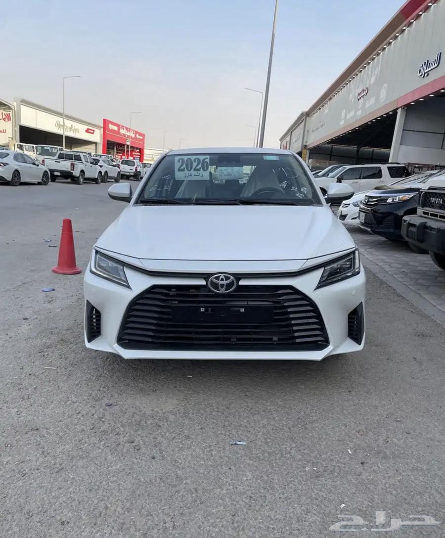 تويوتا يارس Y plus 1.3 موديل 2026 متوفره اقساط فقط64363264260994111