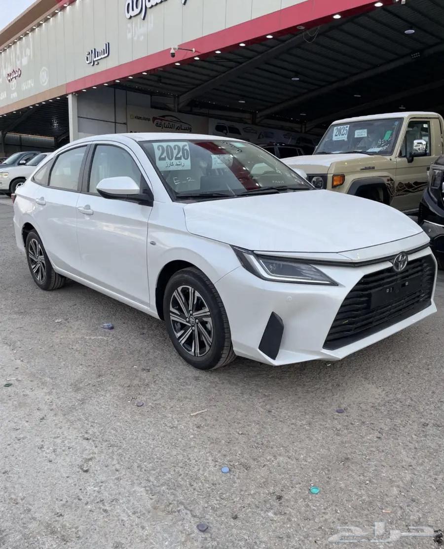 تويوتا يارس Y plus 1.3 موديل 2026 متوفره اقساط فقط64363264260994112