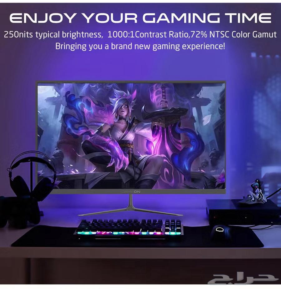 شاشه قيمنق 22 بوصه64365484573441113