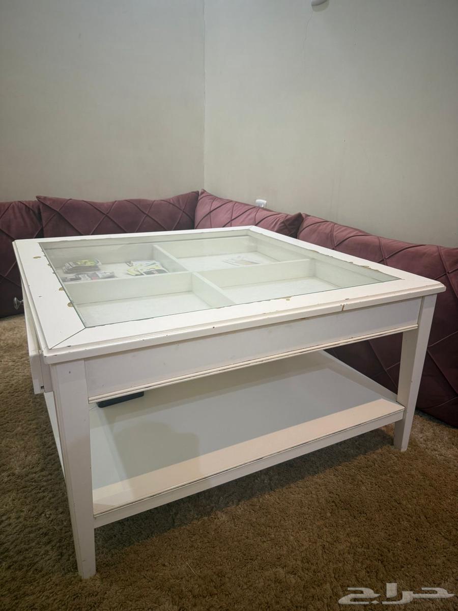 بيع طاولات من ايكيا وطاوله زجاج64141923716609111