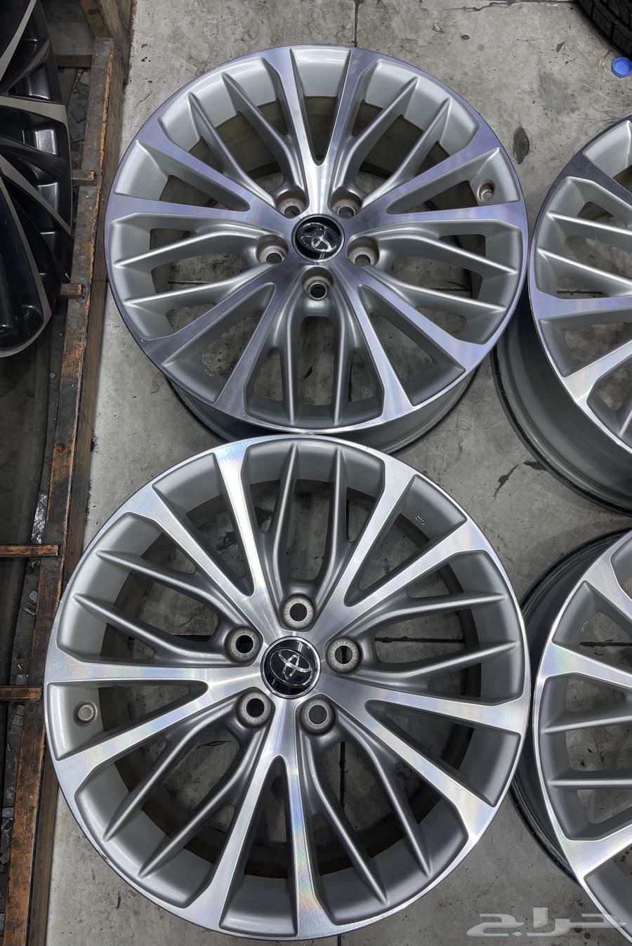 جنوط كامري جراندي مقاس 18 أصلي وكالة موديل 202164370841943298112