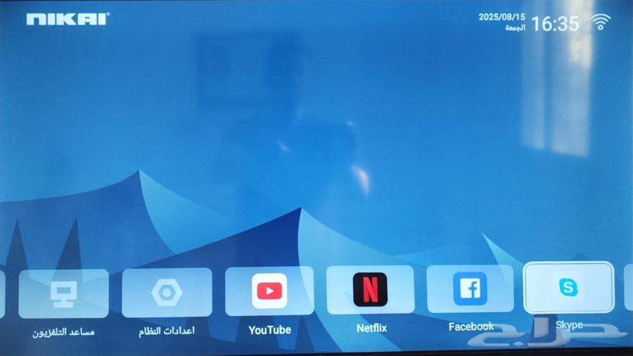شاشه نيكايا 43 بوصه اسمارت اندرويد استخدام اقل من 6 شهور64143999430787112