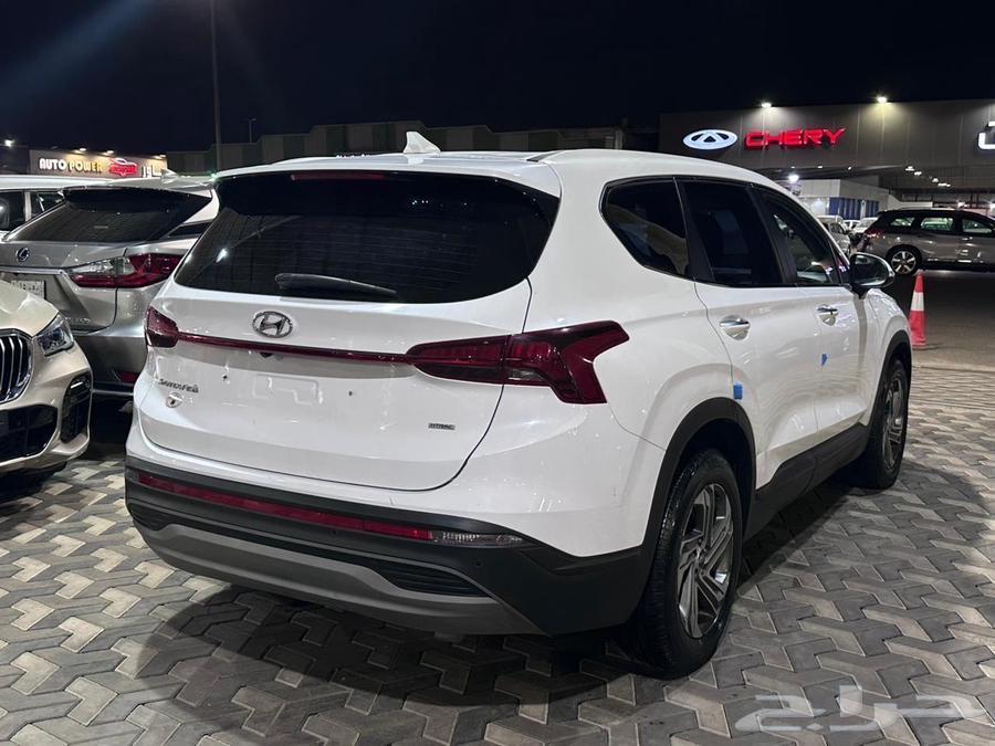 هيونداي سنتافي ابيض 2021 ديزل بطاقة جمركية وارد كوريا64367011210883114