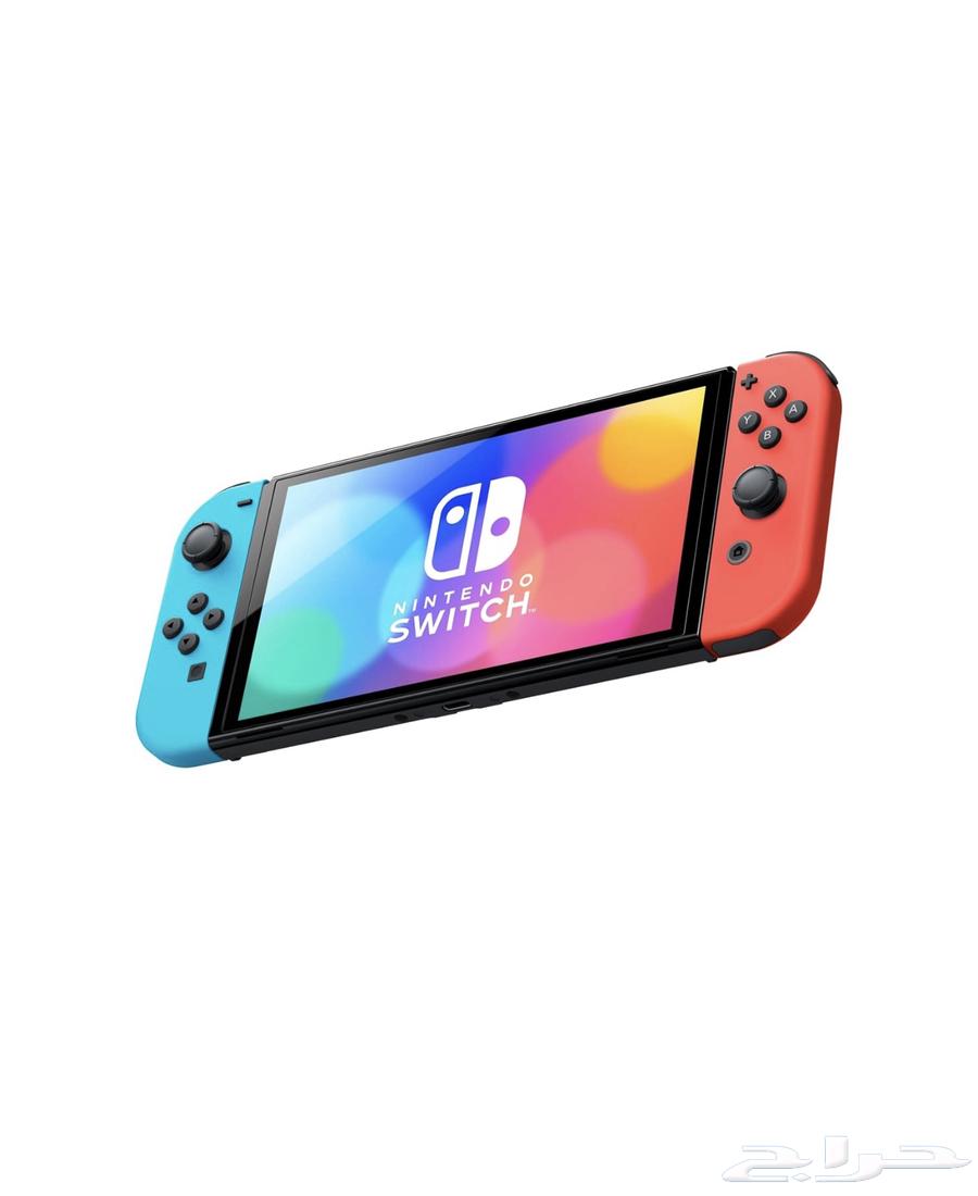 Nintendo Switch OLED with pink Joy-Con added for a symbolic price64144162697601110
