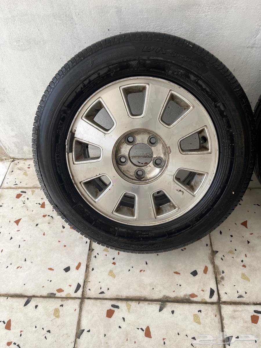 جنوط فورد ماركيز مقاس 16 وجنط مرسدس مقاس 18 ا64365732260355111