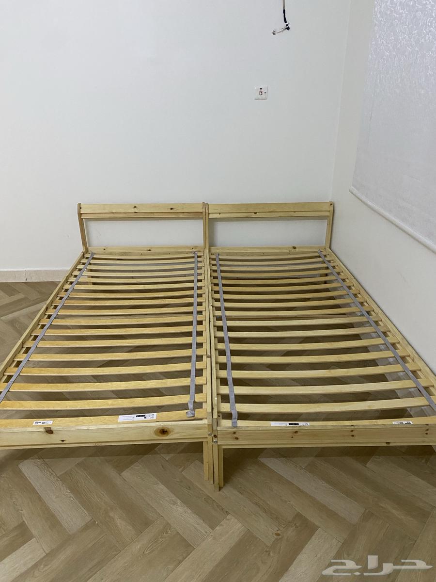 IKEA wooden beds, new, simple use64141911156225110