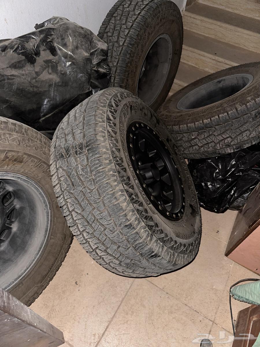 جنوط ميثود اصلي مع كفرات ربع حجري64370482739331112