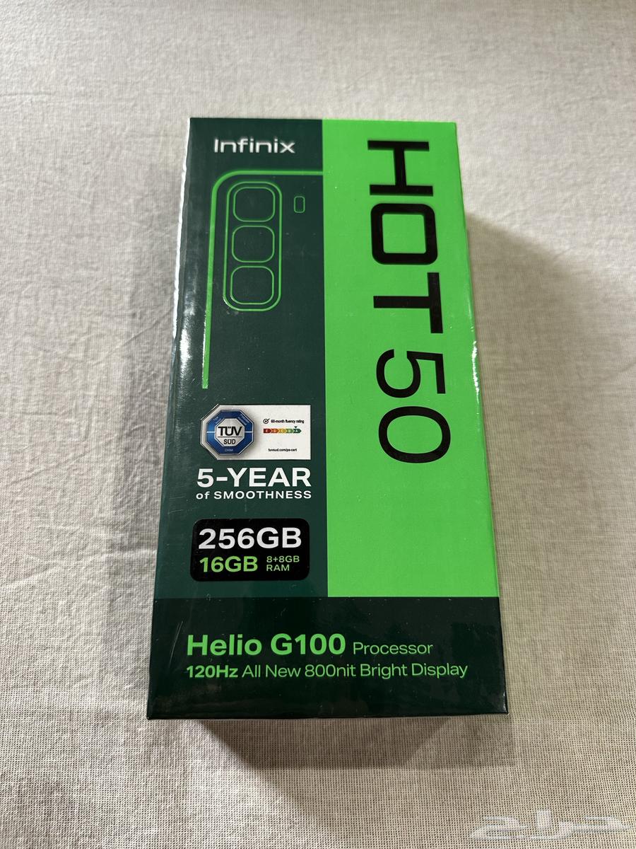 Infinix Hot 50 256GB 16GB RAM New at an Attractive Price64141912448003110